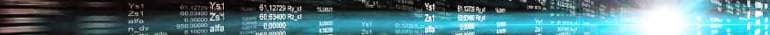 Long narrow stripe of colorful twisted and blurred screen data.